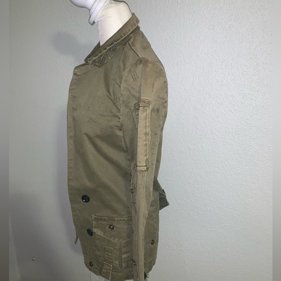 Zadig & Voltaire Vladimir Grunge Jacket Size XS - Picture 5 of 10